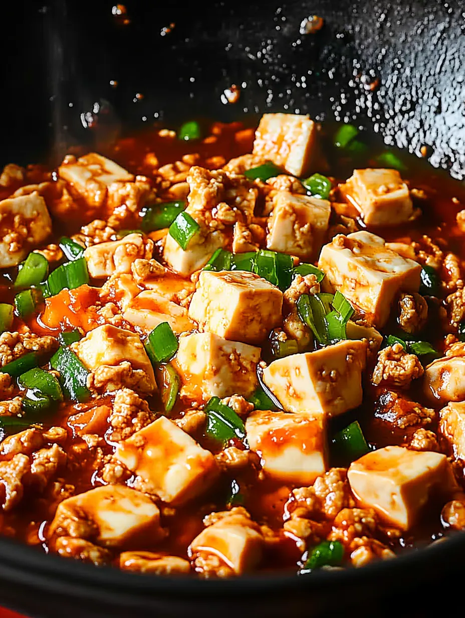 Un bol de Mapo Tofu.