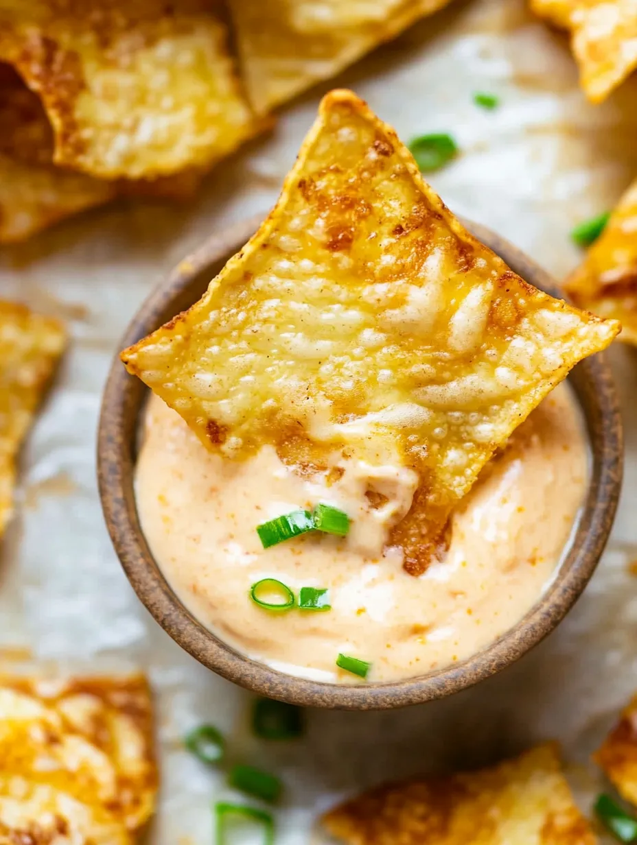 Un bol de chips d'oignon au parmesan.