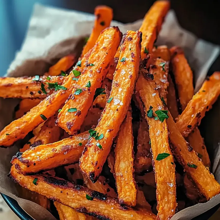 Un bol de frites croustillantes cuites au four.