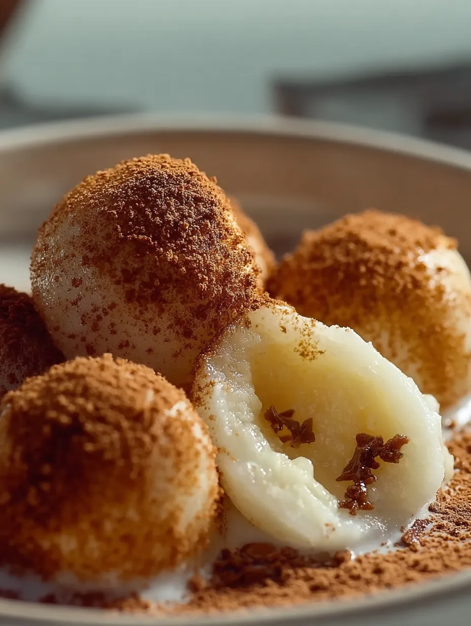 Milk Mochi Bites.