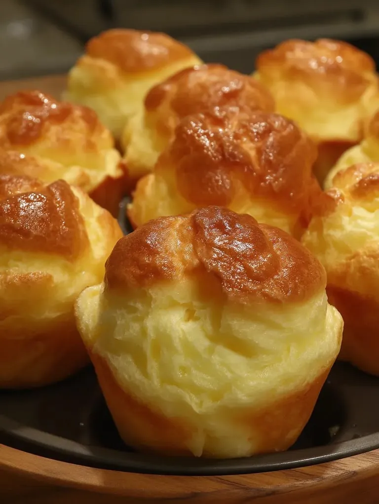 Soufflés de Nonne sur une assiette.