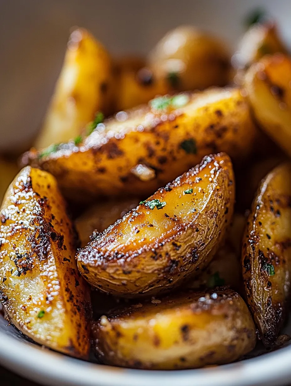 Quartiers de pommes de terre avec sauce mayo chipotle à tremper.