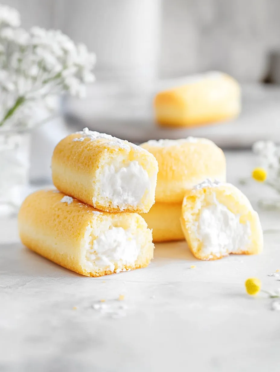Trois petits gâteaux à la vanille faits maison avec glaçage blanc.