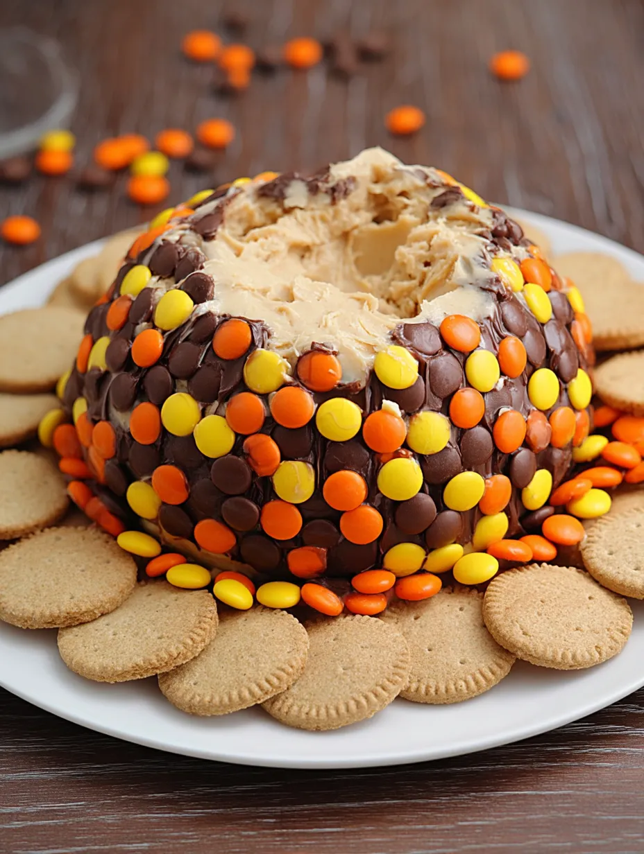 Boule de douceur au beurre de cacahuète et Reese’s.