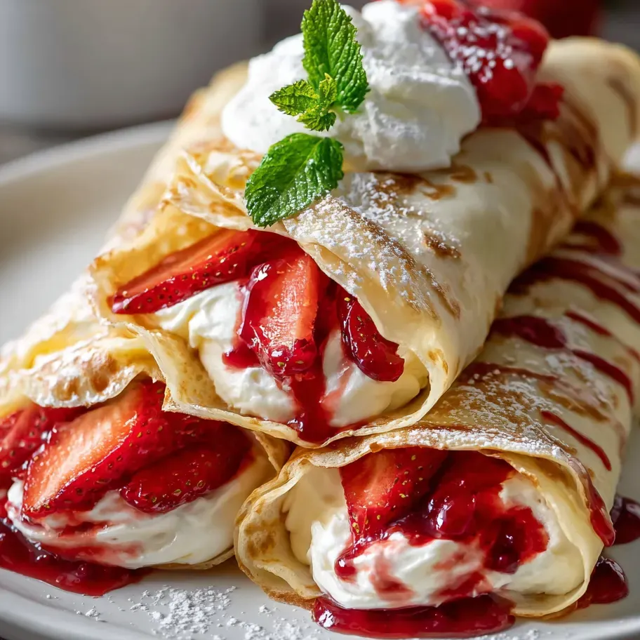 Une assiette avec des fraises et de la chantilly.