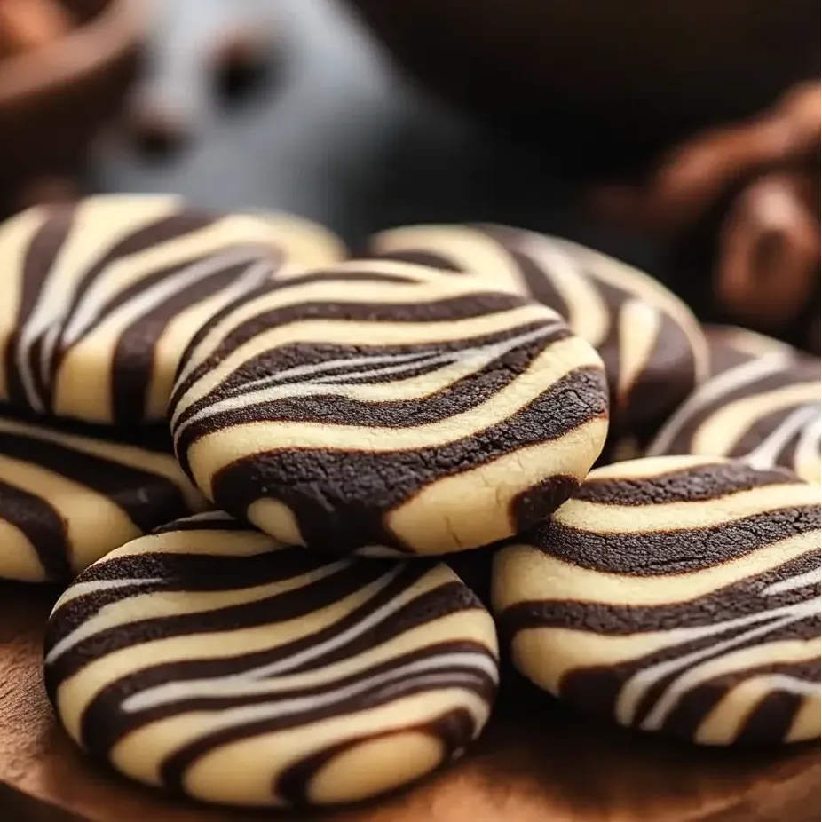 Une assiette de biscuits blancs et chocolat.
