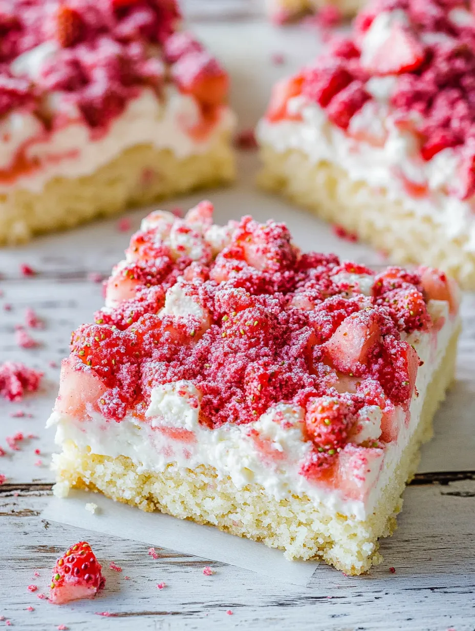 Une part de gâteau avec des fraises et de la chantilly.