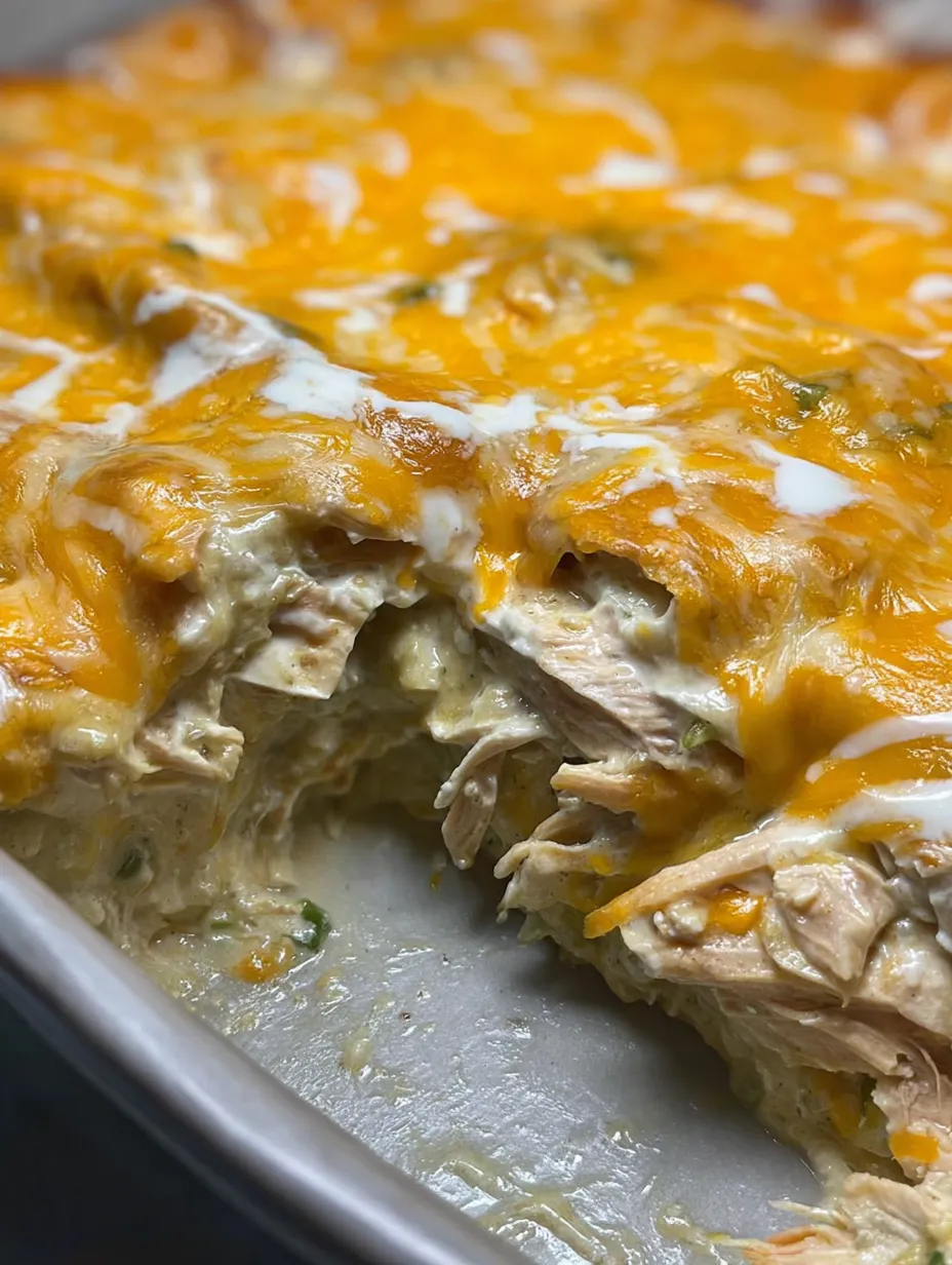 Un beau morceau doré au poulet et fromage coulant.