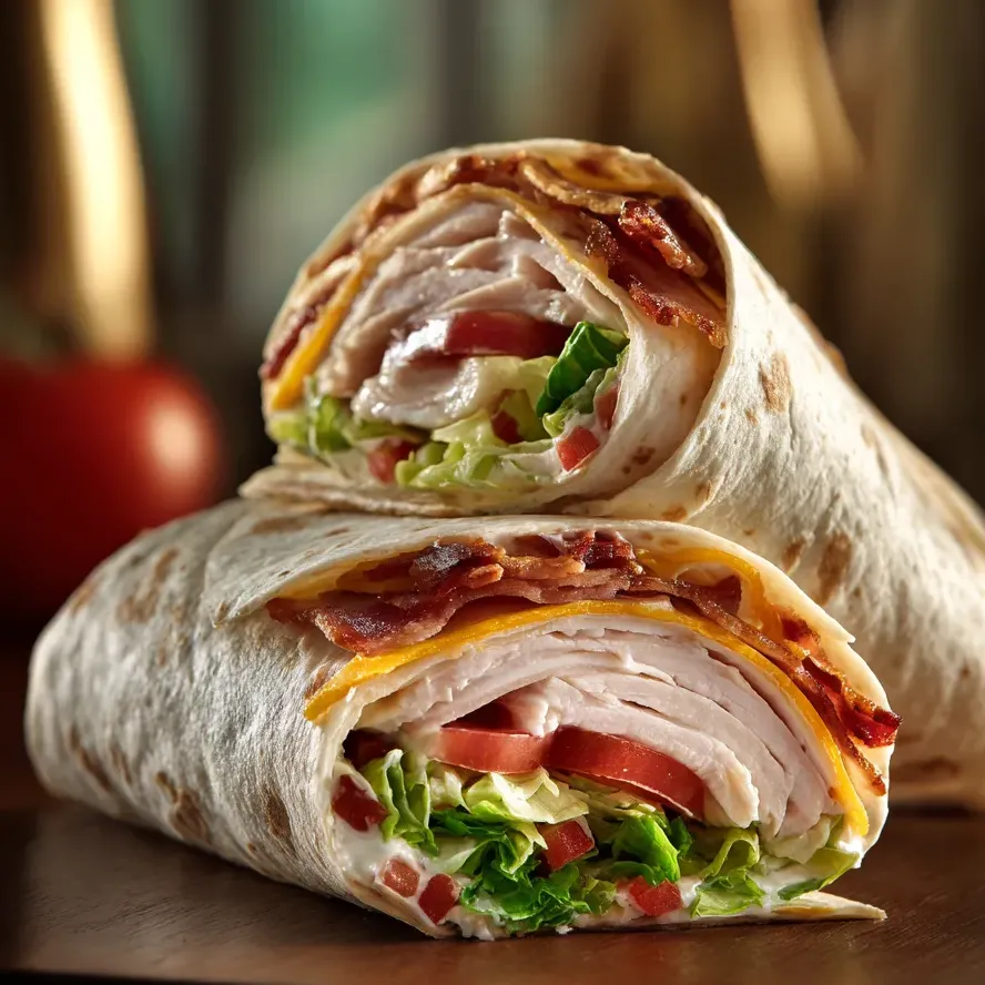 Un sandwich posé sur une table.