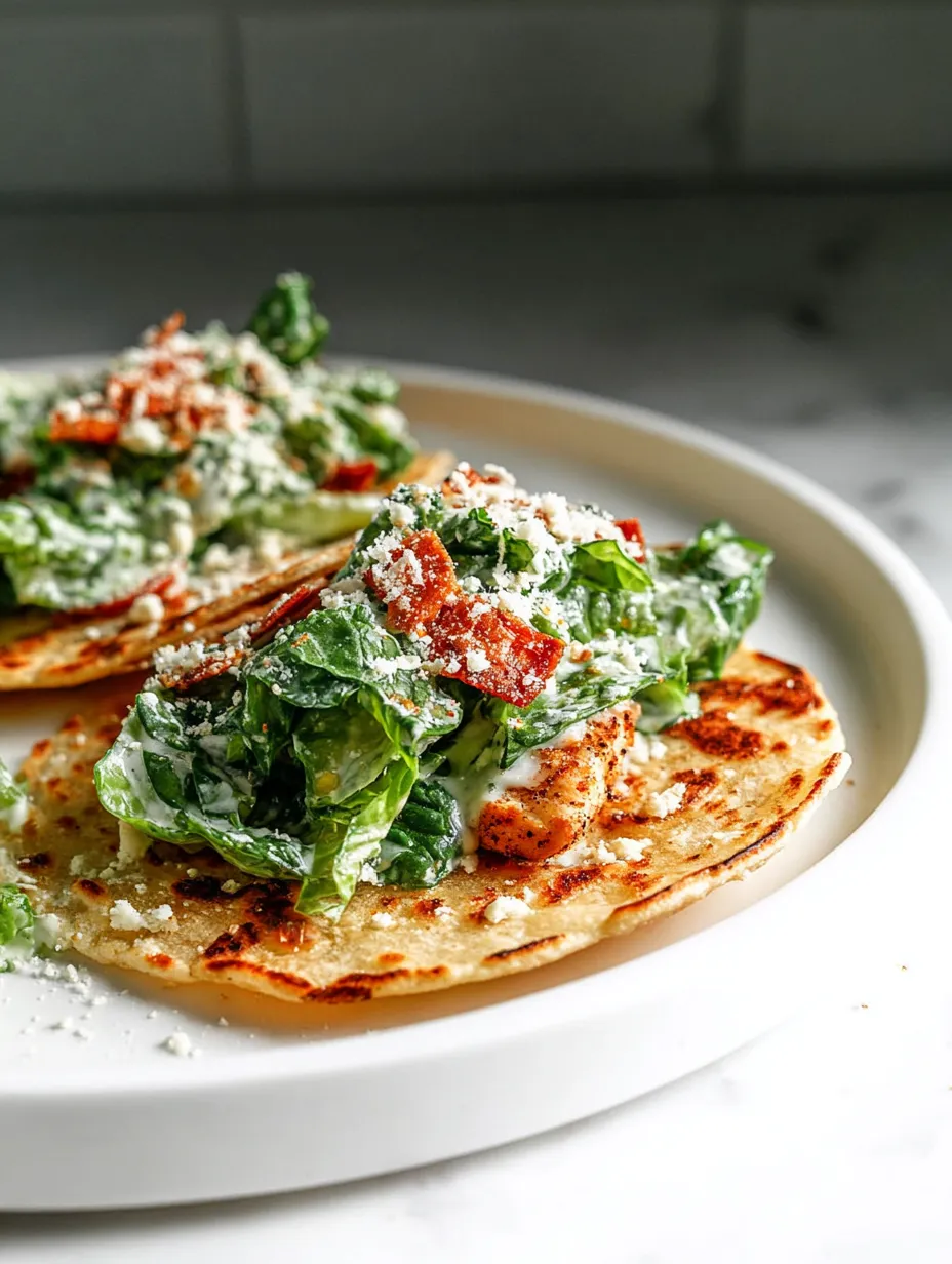 Deux tacos à la laitue.