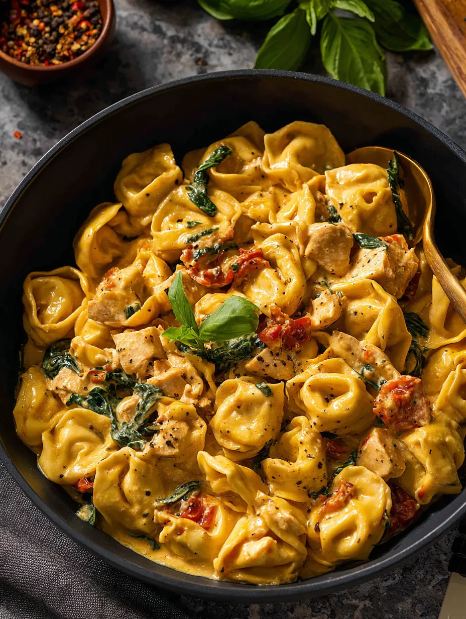 Un bol de pâtes avec viande et légumes.
