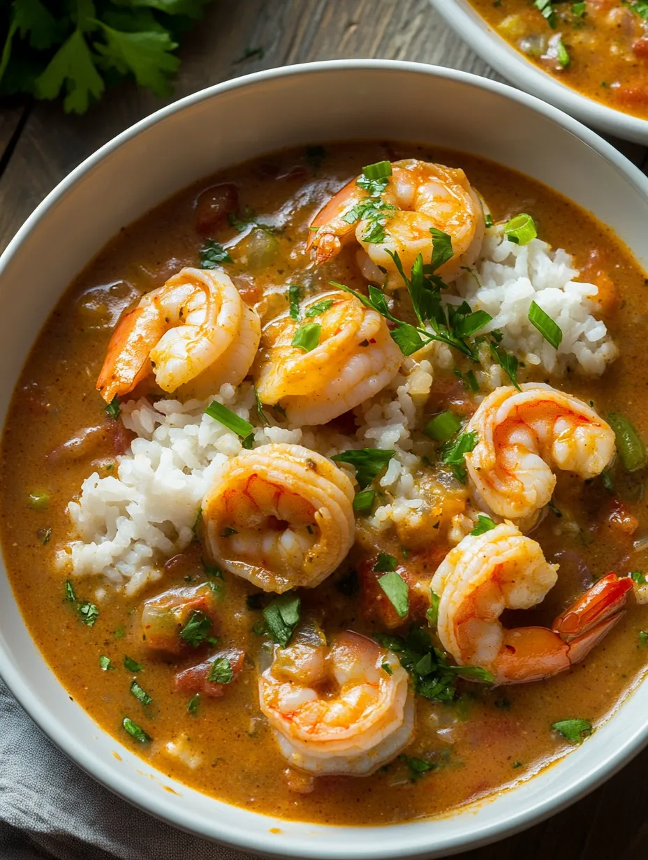 Un bol avec des crevettes et du riz.