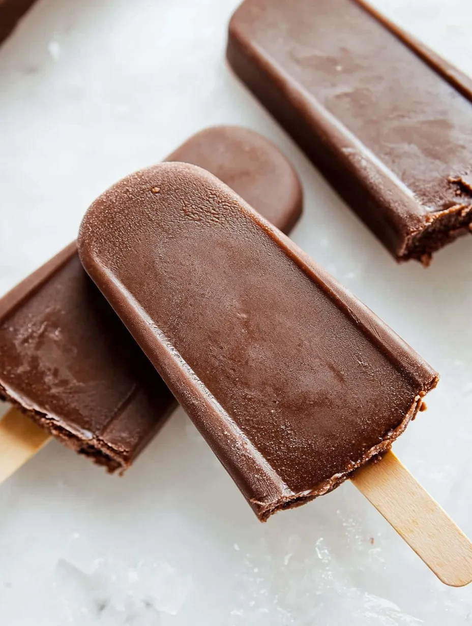 Bâtonnet glacé chocolat.