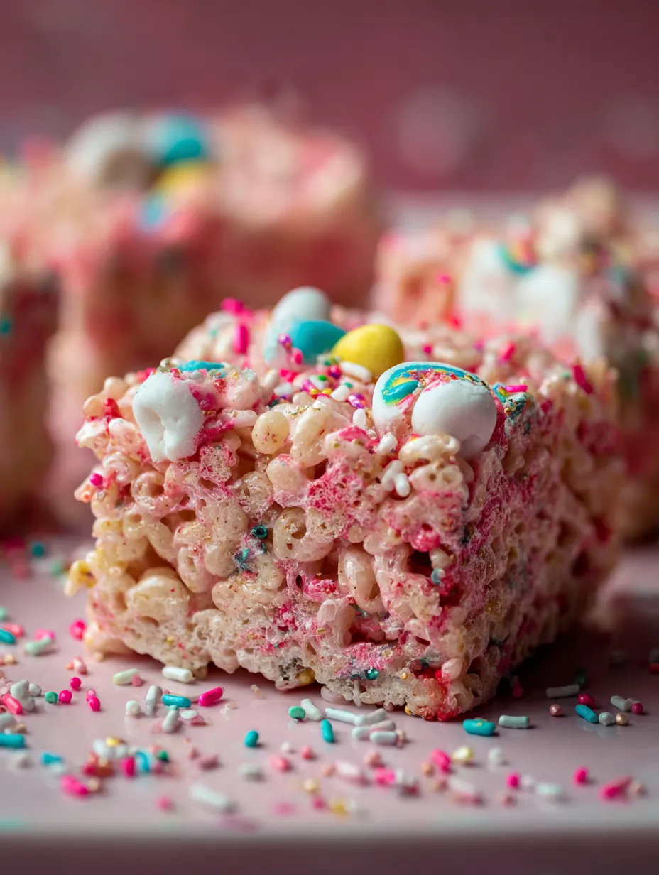 Gros plan d’une sucrerie avec marshmallows et bonbons.