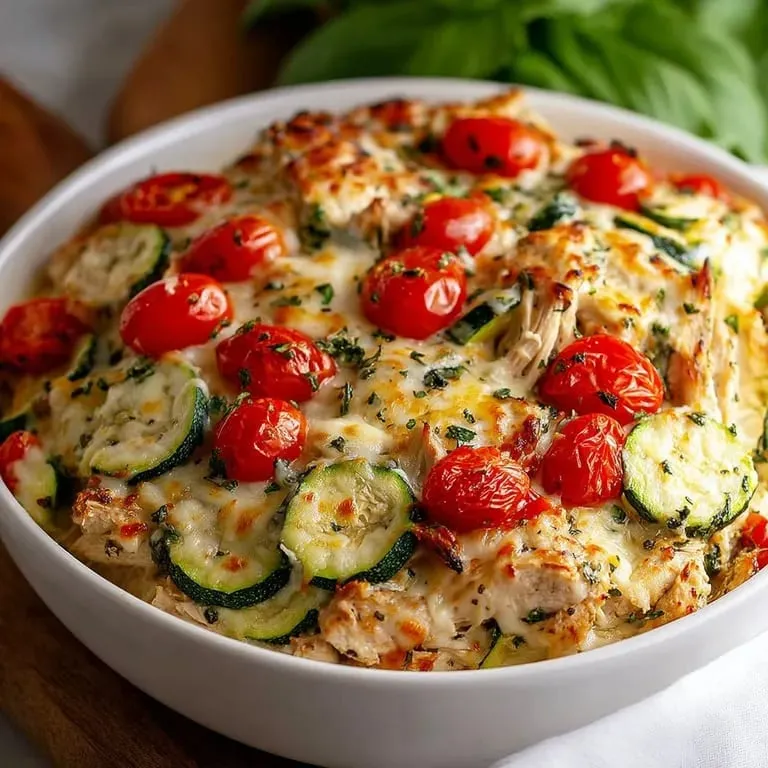 Un bol de légumes, tomates et courgettes.