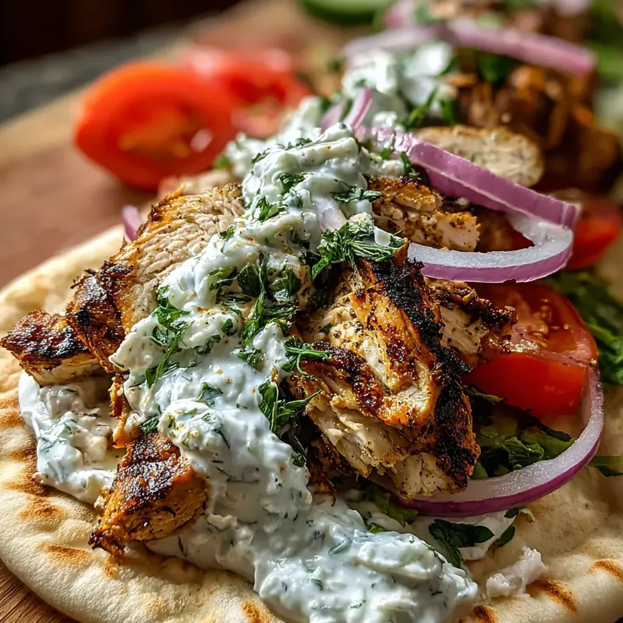 Une assiette garnie d’un sandwich au poulet et de tomates.