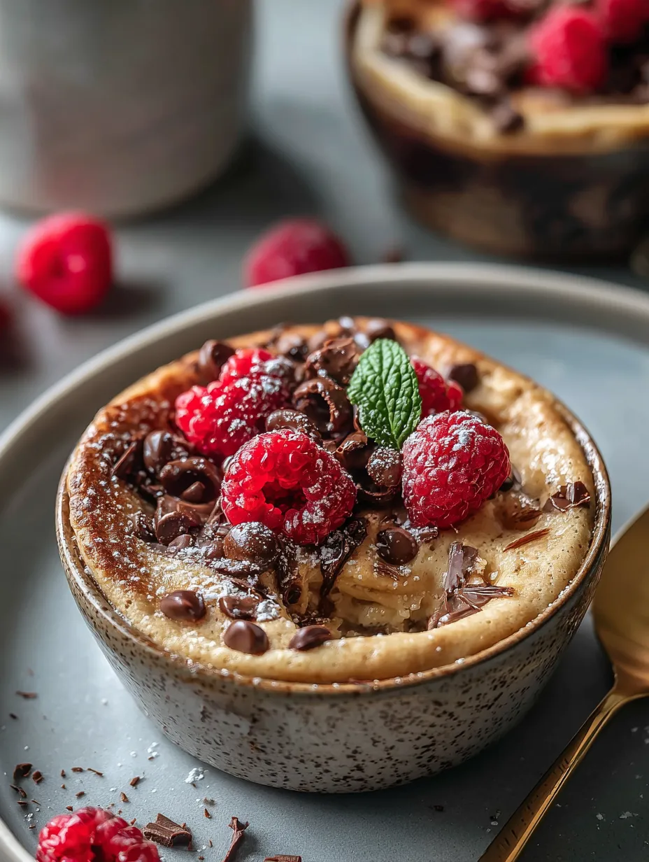 Un bol garni de chocolat et framboises.