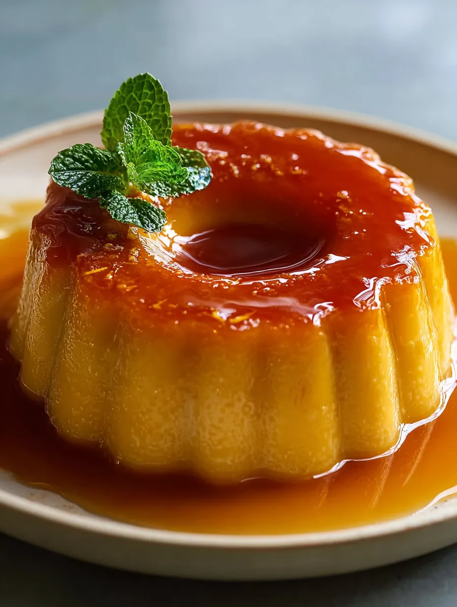 Un gâteau avec une feuille de menthe dessus.
