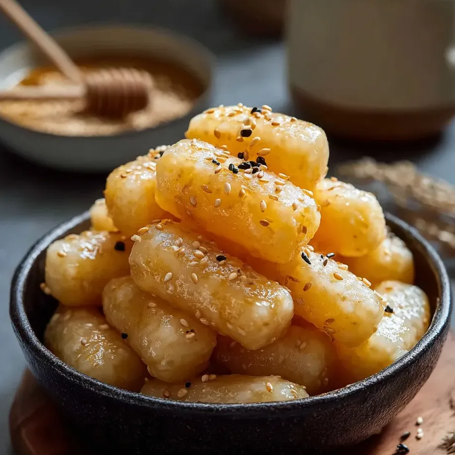 Un bol gourmand garni de graines de sésame.