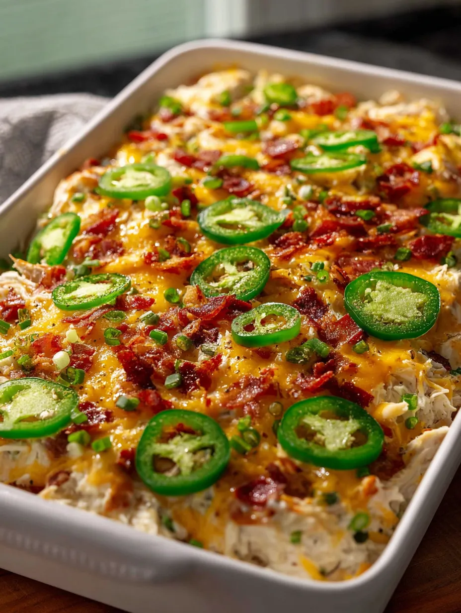 Un plat garni de bacon et de jalapeños.