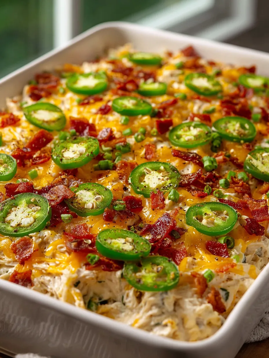 Un plat garni de bacon et de jalapeños.