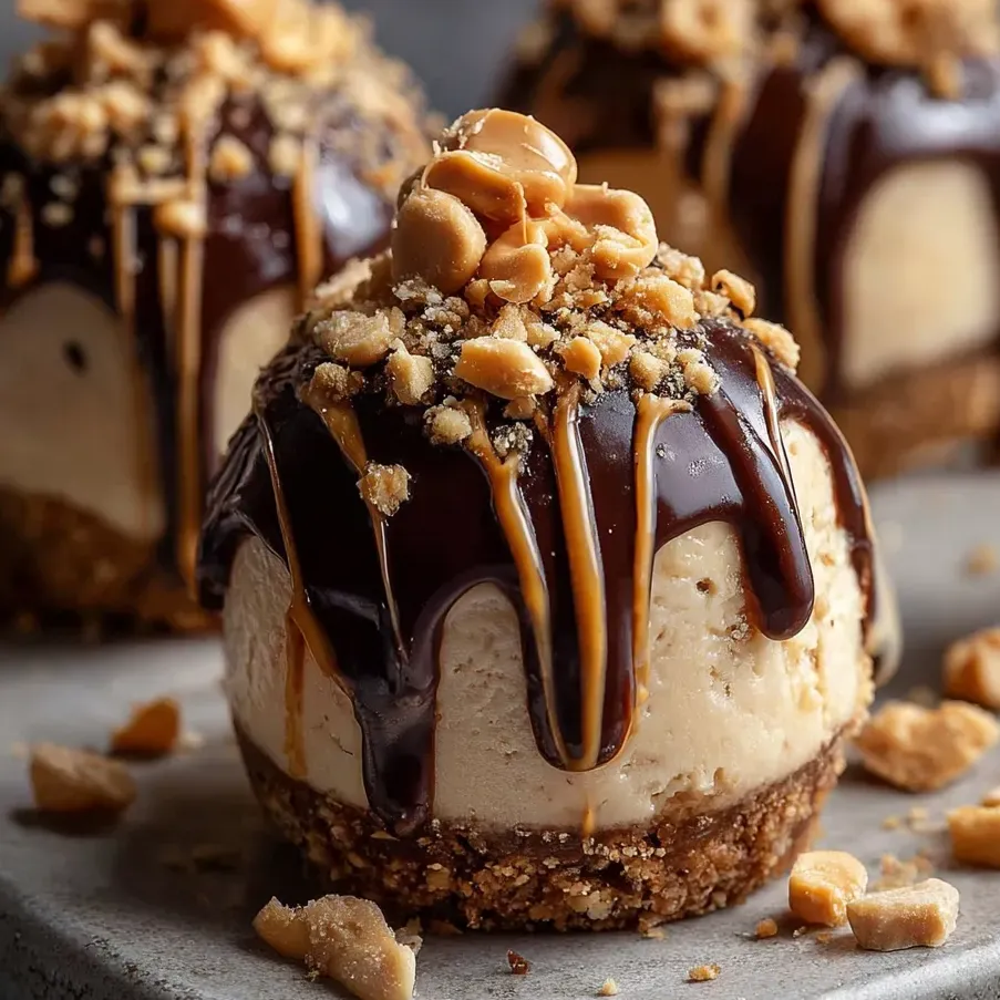 Dessert au chocolat avec éclats de noix dessus.