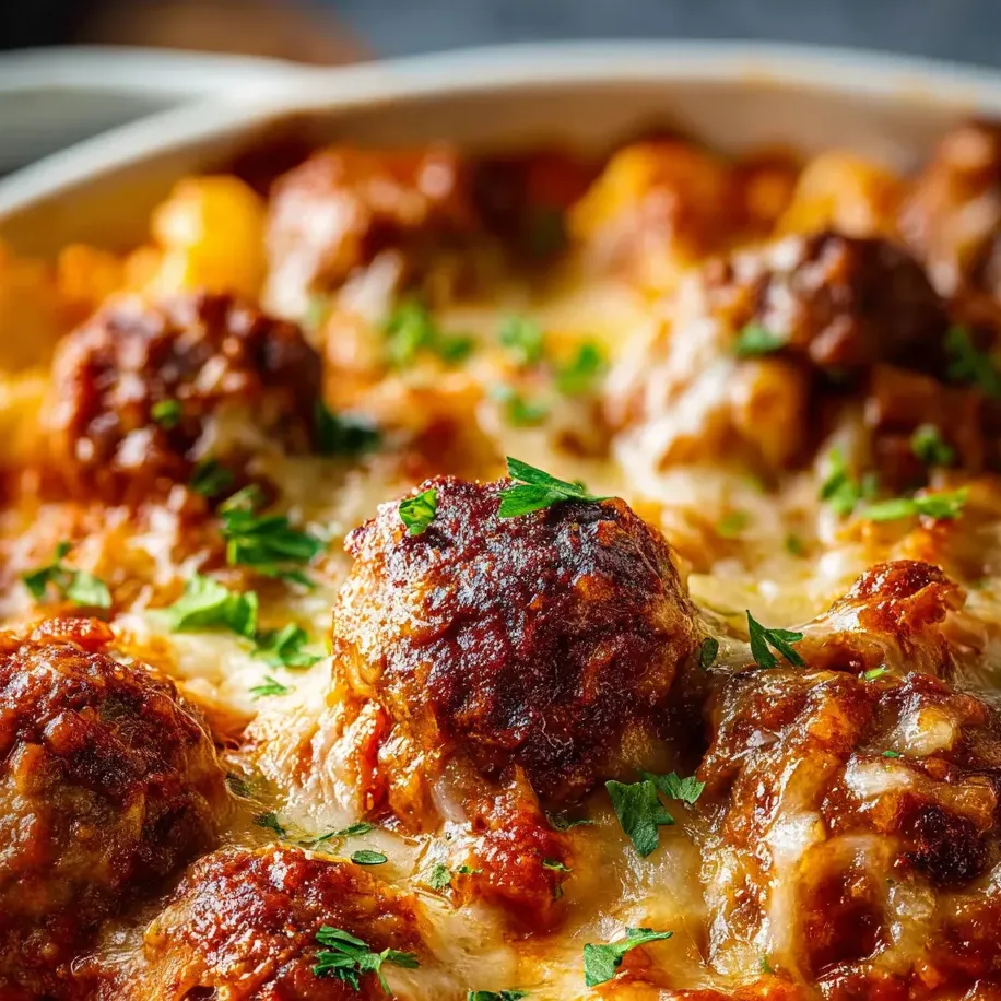Zoom sur un gratin façon lasagne super gourmand.