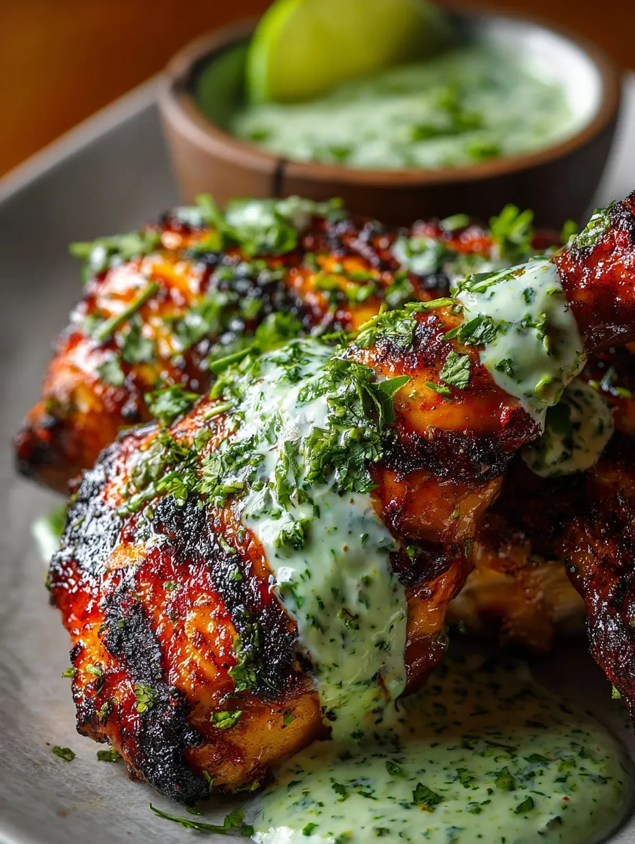 Ailes de poulet, sauce et trempette.