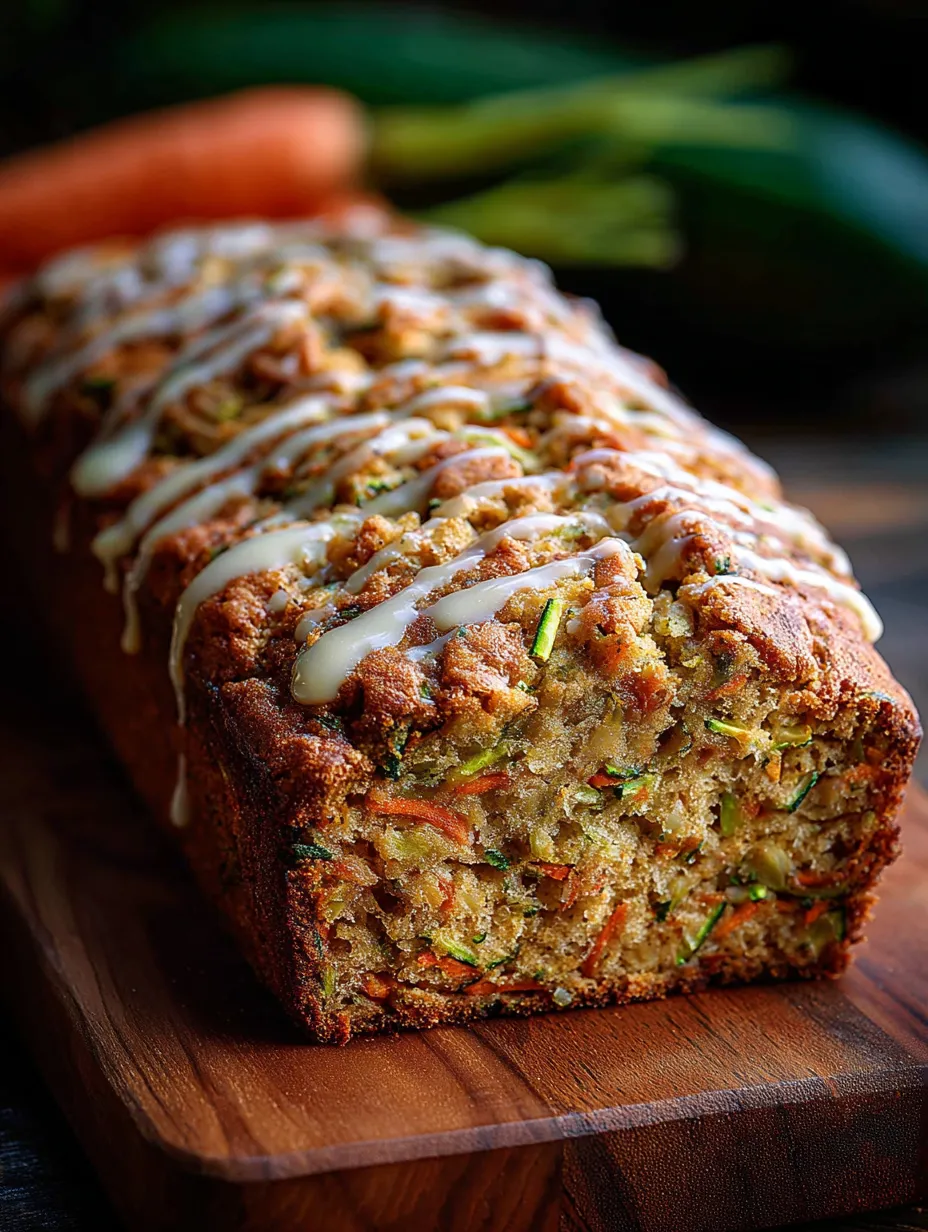 Un pain garni de carottes sur le dessus.