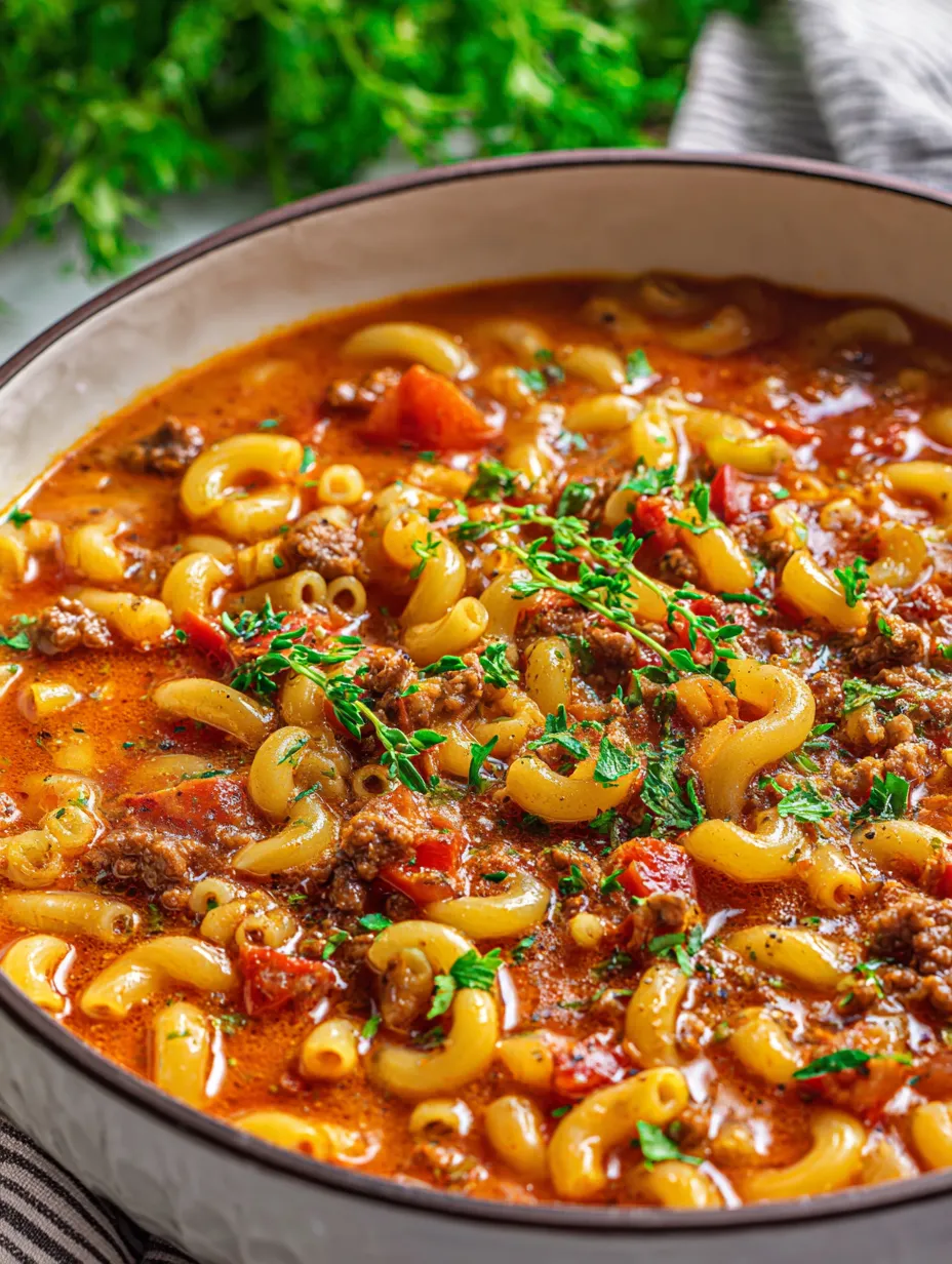 Un bol de pâtes avec des tomates et des herbes.