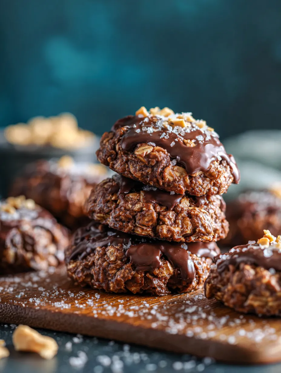 Cookies aux pépites de chocolat et éclats de noix sur le dessus.