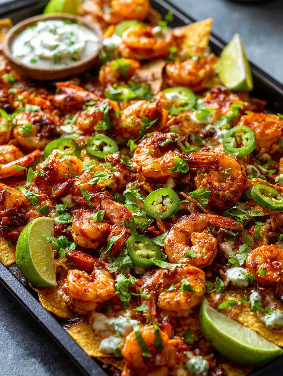 Poêle de crevettes et poivrons.