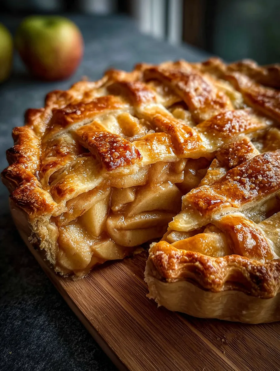 Une tarte avec une part en moins.