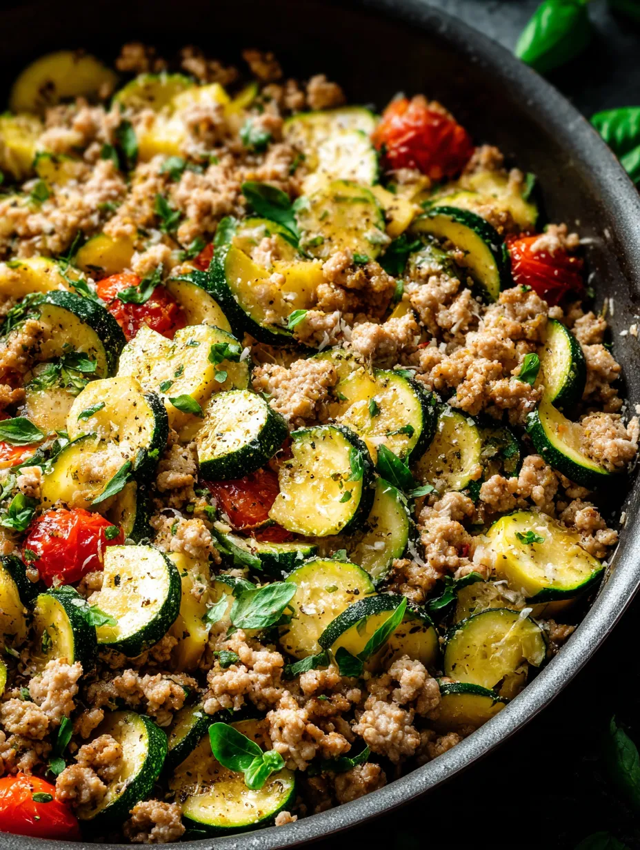 Un bol garni de courgettes, tomates et riz.