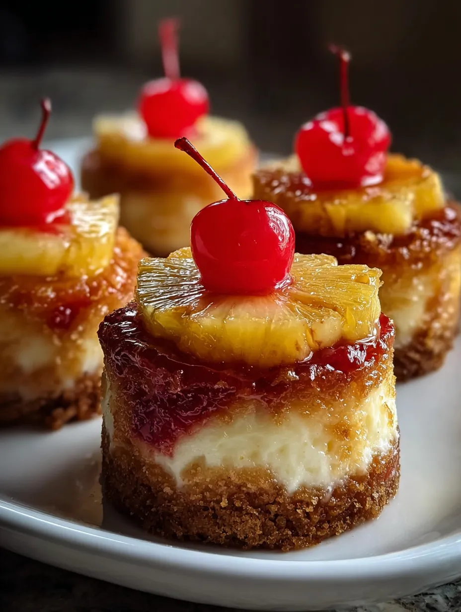 Une assiette de pâtisseries avec des cerises au sommet.