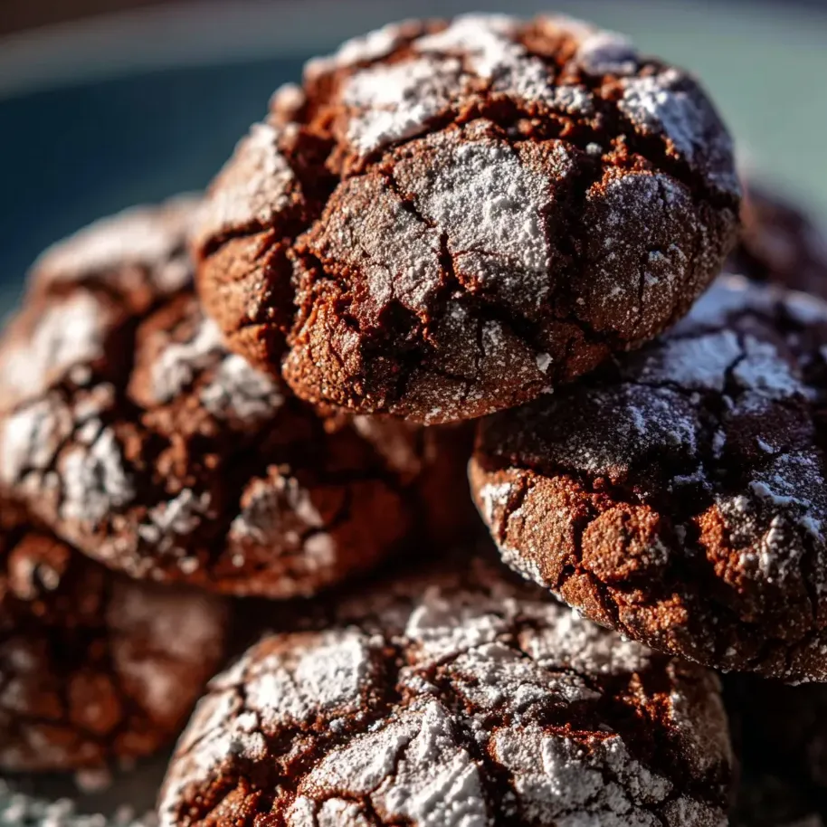 Biscuits chocolat chip et sucre blanc sur le dessus.