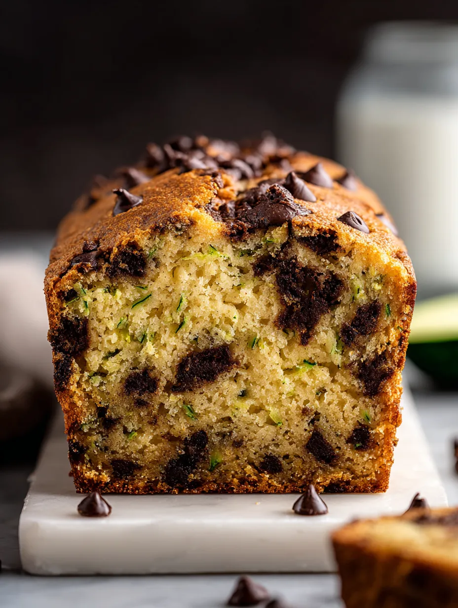 Un cake aux pépites de chocolat et citron.