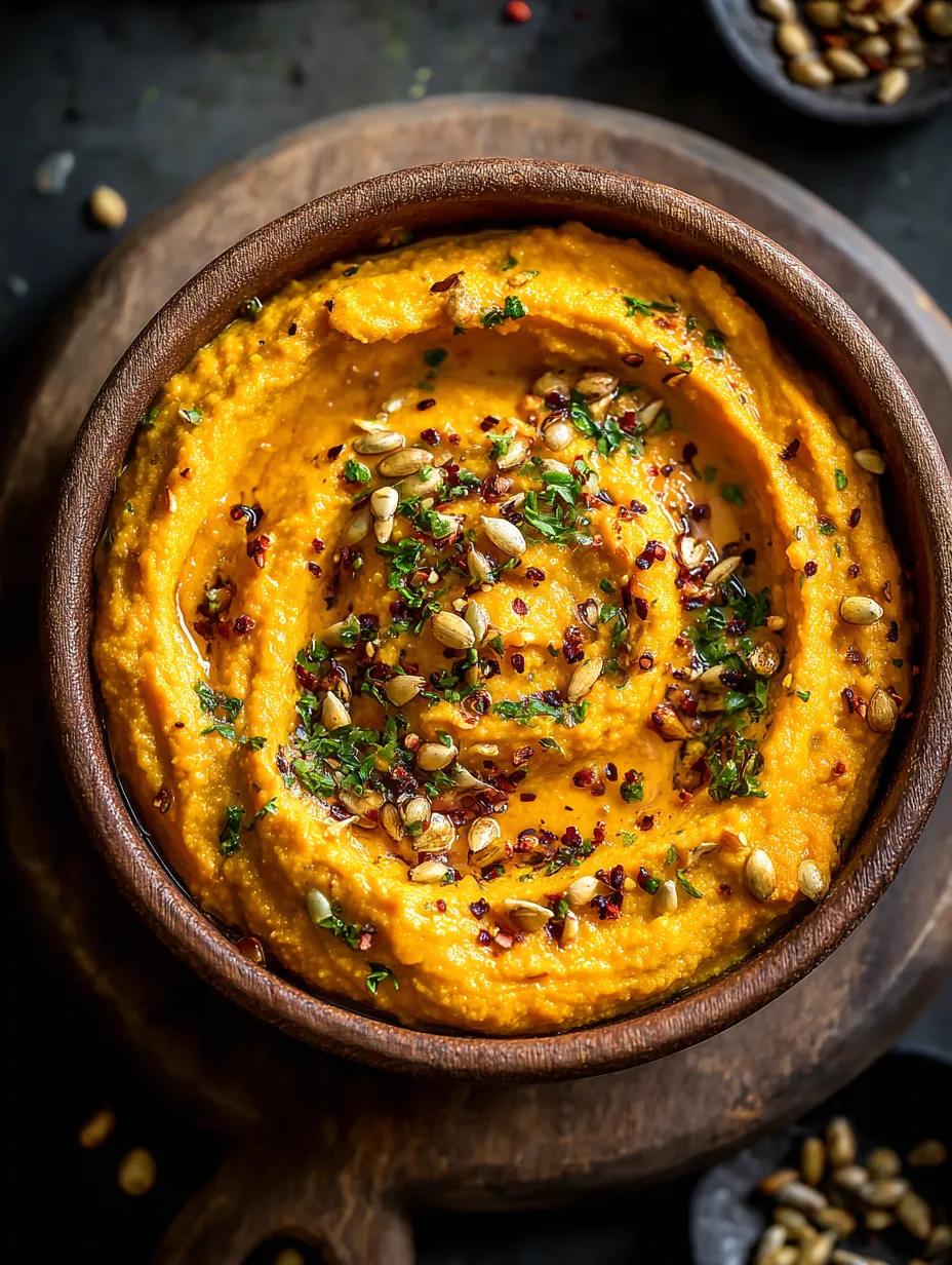 Une casserole remplie d’une crème onctueuse faite à partir de noix et d’épices.