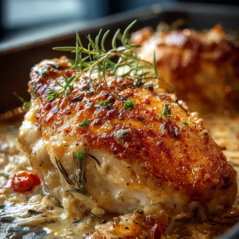 Un rôti d’agneau aux oignons et à l’ail dans une poêle.