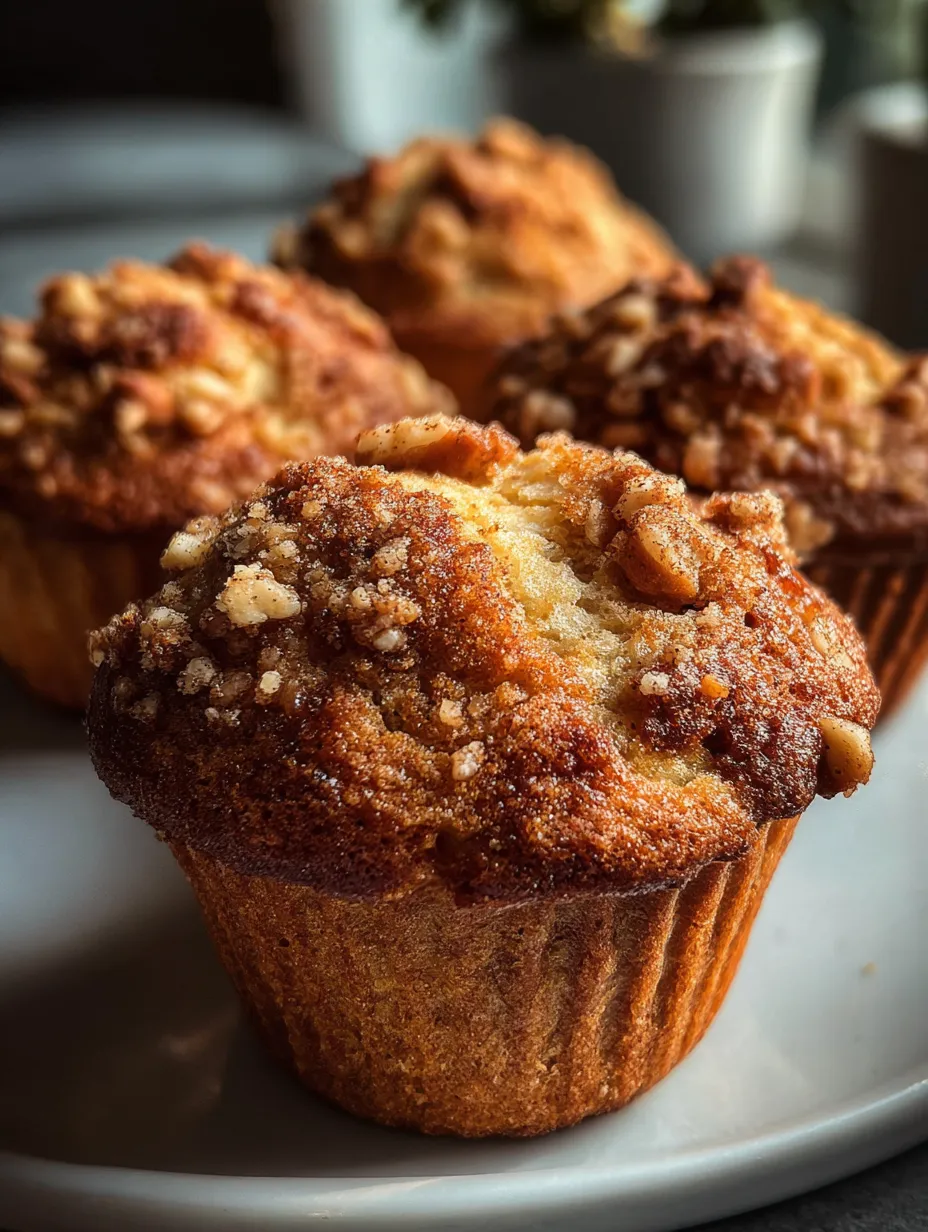 Un muffin nappé de noix et de noix de coco râpée.