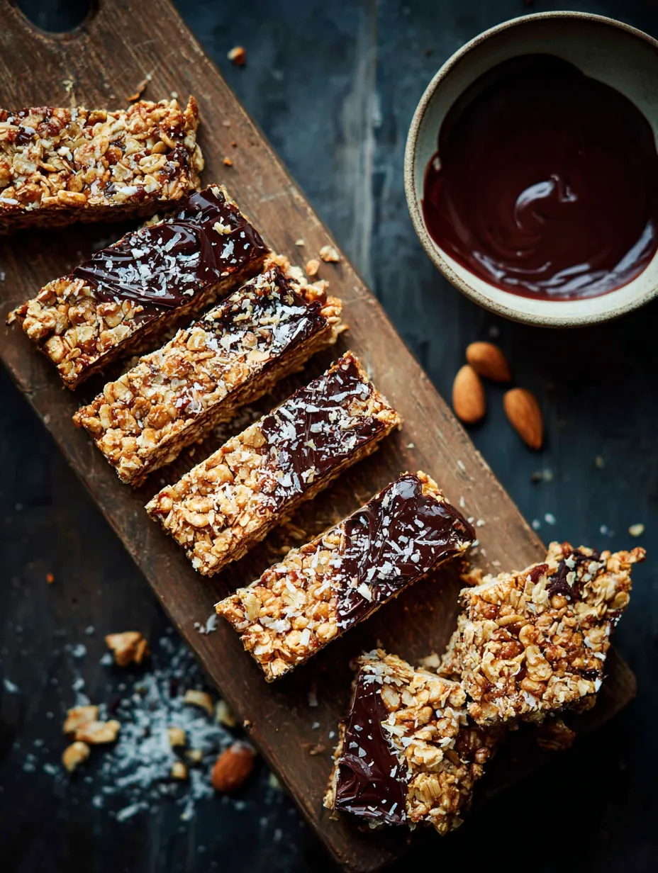 Un saladier avec une sauce chocolat et à côté des noix.