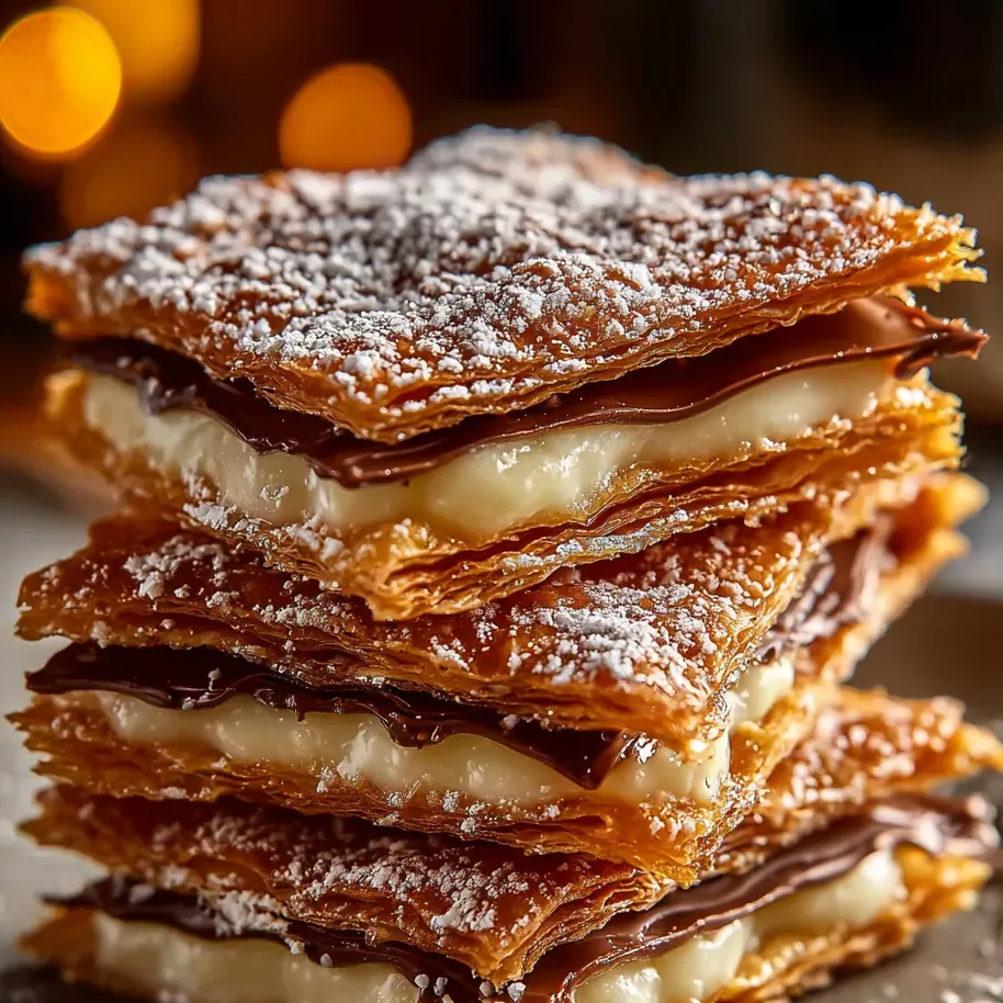 Une couche de chocolat et fromage frais posée sur une assiette.
