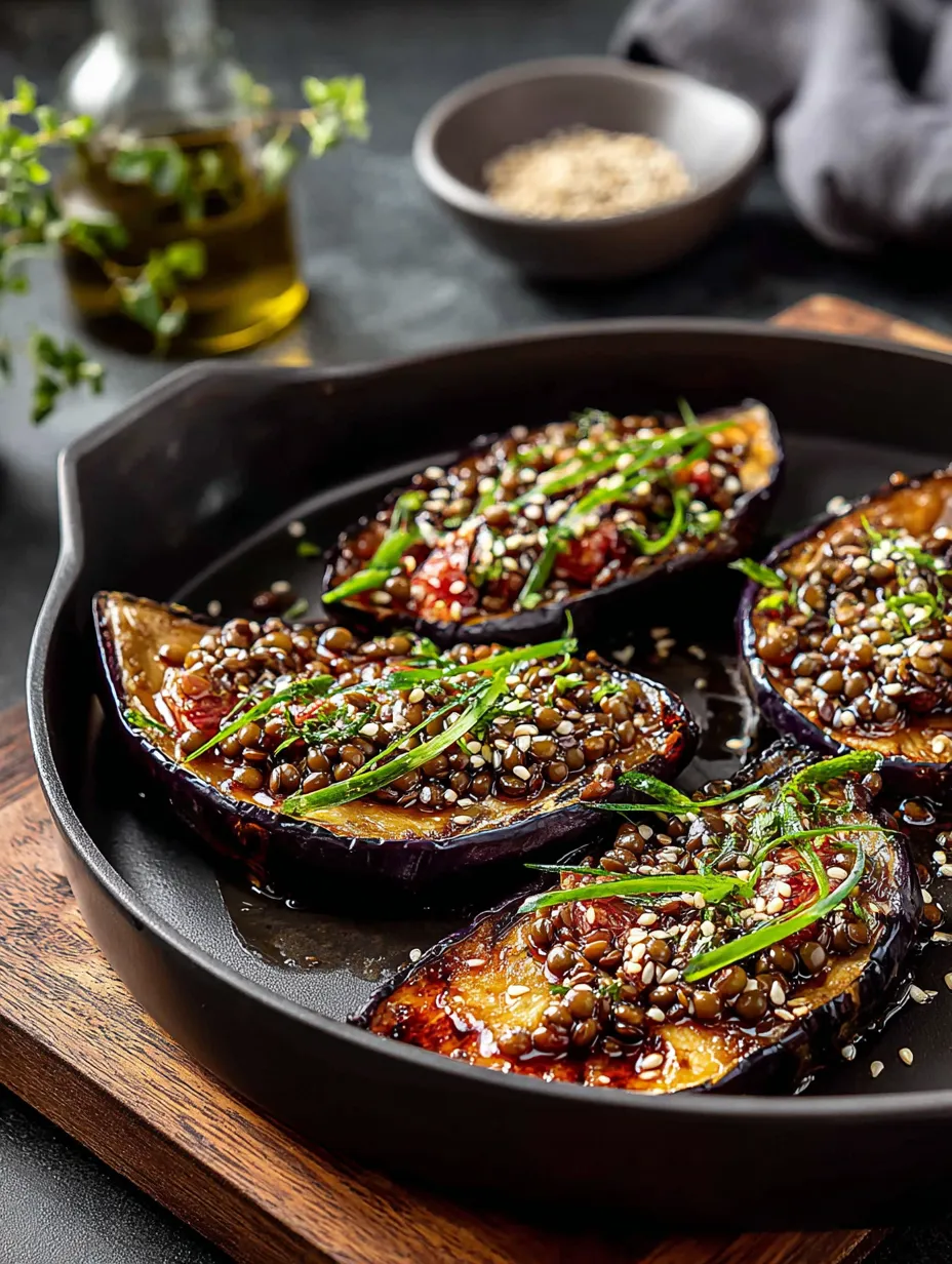 Bol garni de légumes grillés, graines de sésame et herbes fraîches.
