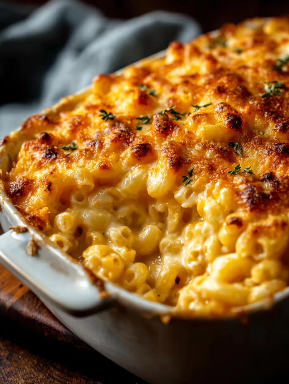 Un bol rempli de macaroni au fromage.