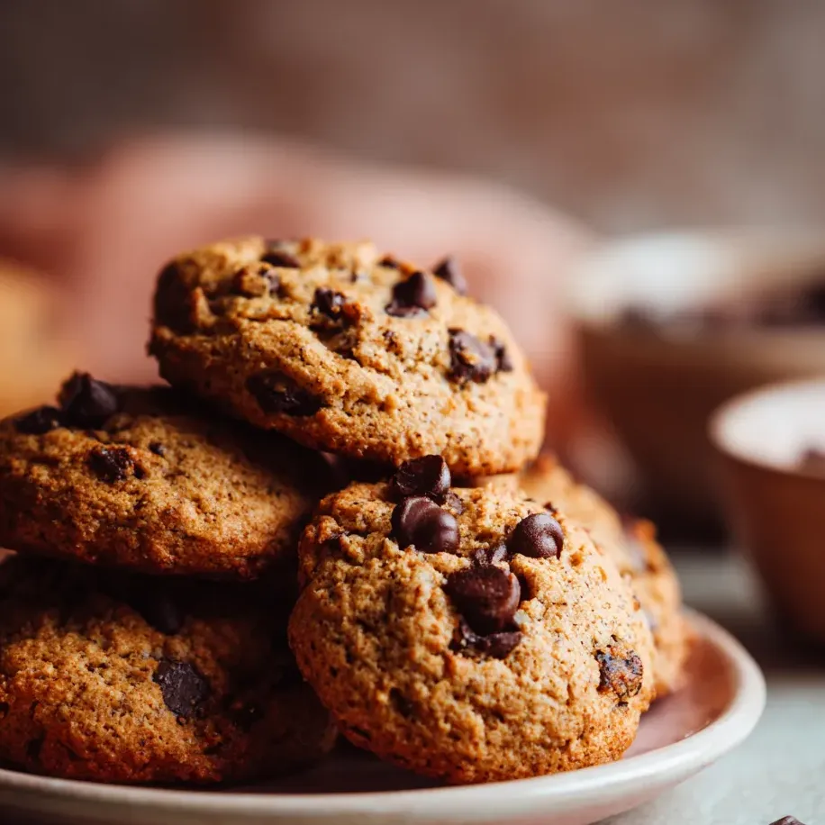 Un plateau avec des cookies tout choco et muffins.