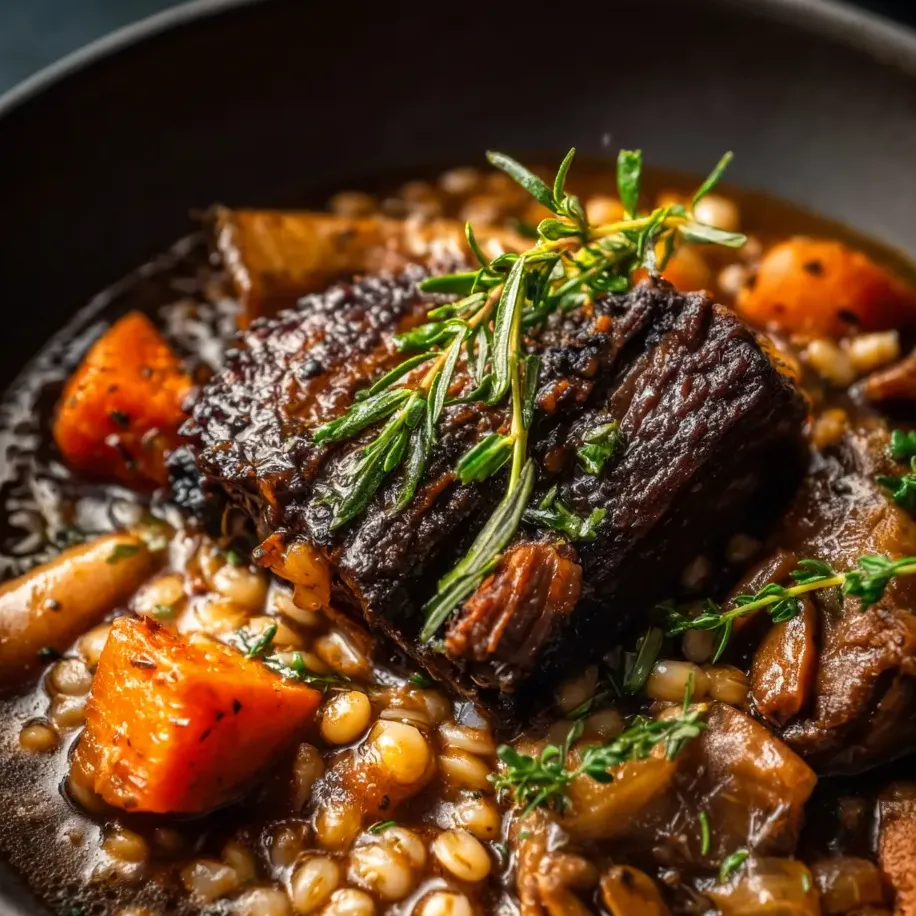 Un plat mijoté avec oignons et épices dans un bol.