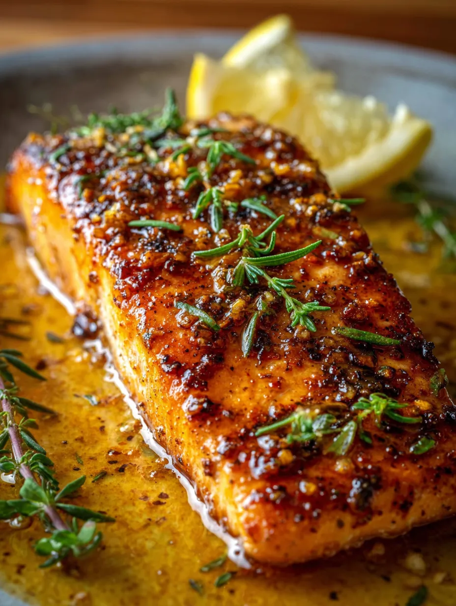 Un filet de poisson grillé aux épices et oignons.