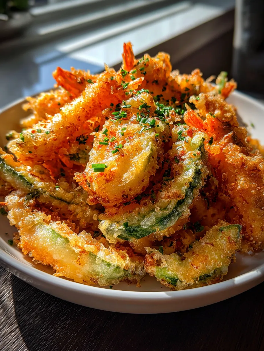 Une assiette blanche avec des bouchées de courgette dorées toutes fraîches.