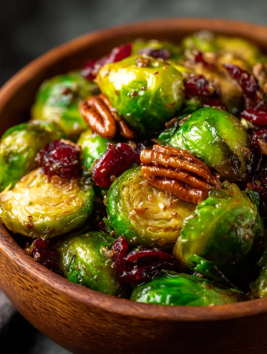 Un petit bol en bois rempli de choux verts, de noix et de petites baies rouges.