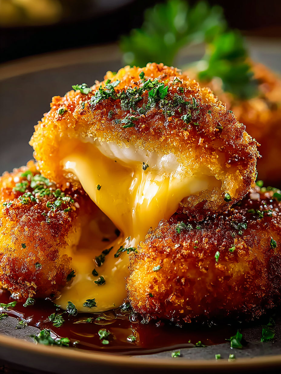 Poulet croustillant au cheddar avec fromage